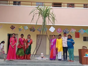 Pongal celebration Secondary school