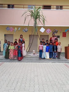 Pongal celebration with Kids